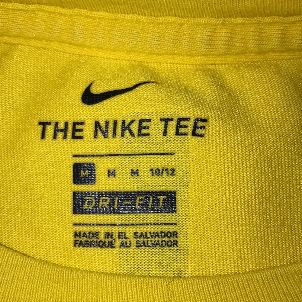 Nike bright yellow